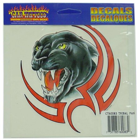 OLYMPIAN ATHLETE Car Tattoos Tribal Panther Weather Resistant Vinyl Decal OL3350959